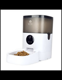 Hranitor automat Smart SHAW® pentru caini si pisici cu Camera Video infrarosu, Aplicatie telefon, Programabil, 4L
