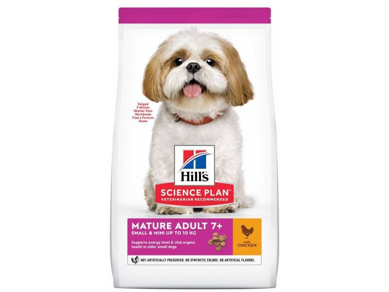 Hrana uscata HILL'S SCIENCE PLAN Canine Mature Small & Mini, Pui, 1.5 Kg