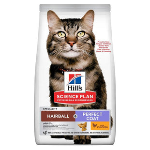 Hrana pentru pisici HILL\'S SCIENCE PLAN Hairball & Perfect Coat cu pui 1.5 kg