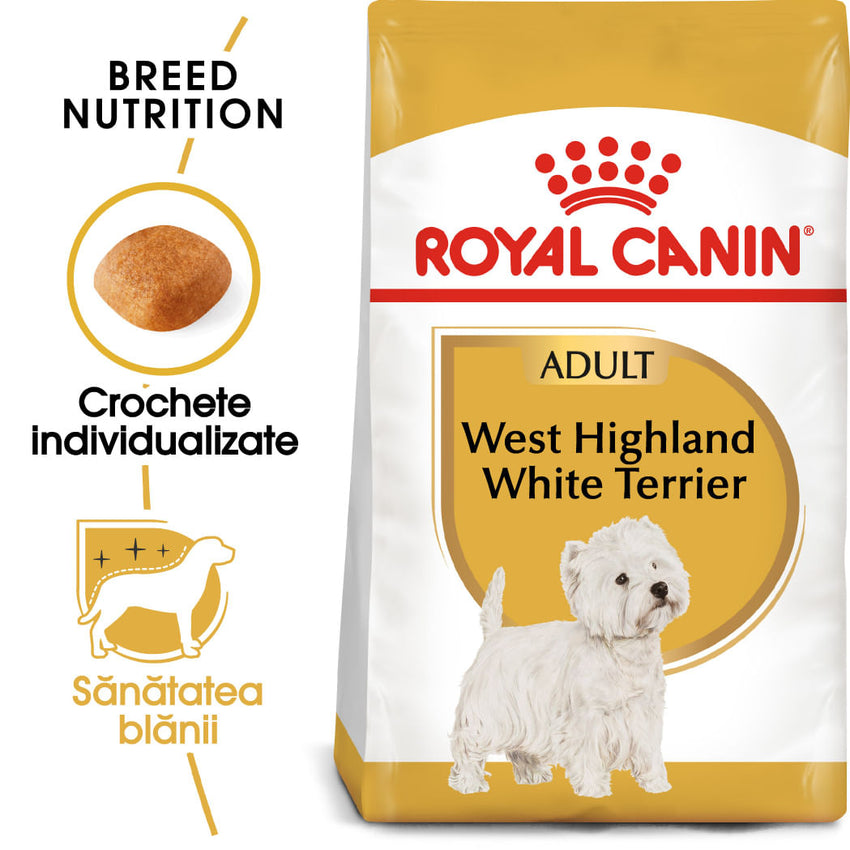 ROYAL CANIN West Highland Terrier Adult, hrană uscată câini, 1.5kg
