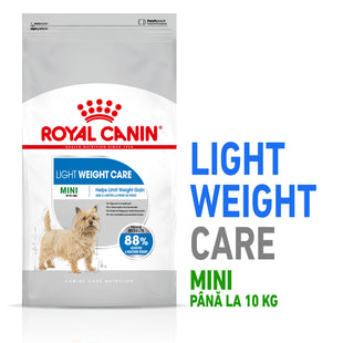 ROYAL CANIN Mini Light Weight Care Adult, hrană uscată câini, limitarea creșterii în greutate, 3kg