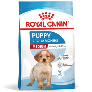 ROYAL CANIN Medium Puppy, hrană uscată câini junior, 12kg