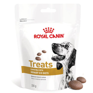 ROYAL CANIN VETERINARY DIET Urinary S/O Treats, punguță recompense funcționale câini, sistem urinar, 230g