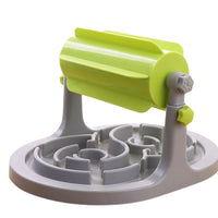 Jucarie Interactiva pentru Caini si Pisici SHAW tip Hranitor cu Rulare, Hranire Lenta si Stimulare Mentala