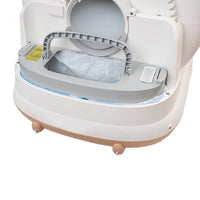 RESIGILAT - Litiera automata Smart SHAW® PRO pentru pisici, auto-curatare, sterilizare UV, odorizant, aplicatie mobila