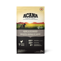 Hrana uscata premium fara cereale pentru caini supraponderali sau sterilizati - ACANA Dog Light & Fit 11.4 kg
