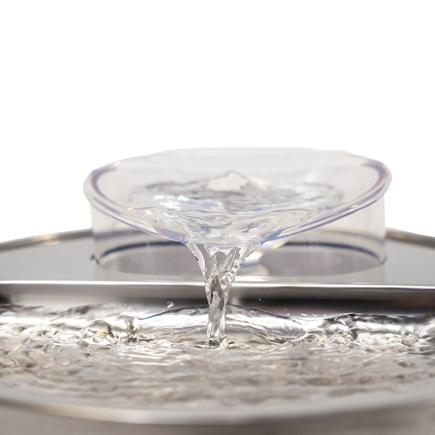 RESIGILAT - Fantana de apa SHAW® inox, filtrare apa, 4L, argintiu