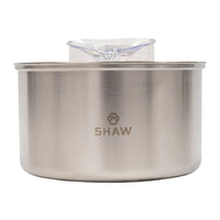 RESIGILAT - Fantana de apa SHAW® inox, filtrare apa, 4L, argintiu