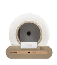 RESIGILAT - Litiera automata smart SHAW® Plus, pentru pisici, auto-curatare, eliminare mirosuri, aplicatie mobila, 9L