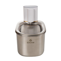 RESIGILAT - Fantana de apa smart SHAW® PRO V2 cu baterie, senzor inteligent, aplicatie mobila, filtru sterilizare UV, 4L, Inox