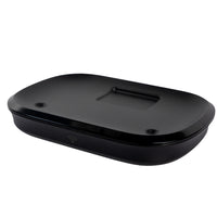 Fantana de apa smart SHAW® PRO V3 cu baterie si senzor, aplicatie mobila, sterilizare UV, pompa wireless, sistem filtrare, Negru