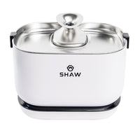 Fantana de apa SHAW® PRO V3 cu baterie si senzor inteligent, pompa wireless, sistem filtrare, silentioasa, Alb