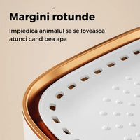 RESIGILAT- Fantana dispenser de apa SHAW® Capacitate 3L, pentru pisici si caini