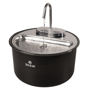 RESIGILAT- Fantana de apa SHAW® tip robinet, filtrare apa, 4L, plastic, negru