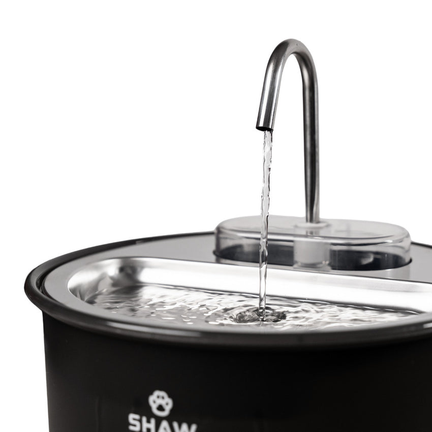 RESIGILAT- Fantana de apa SHAW® tip robinet, filtrare apa, 4L, plastic, negru