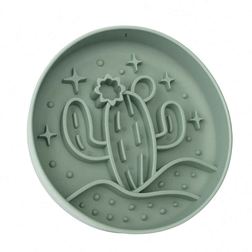 Bol pentru Hranire Lenta SHAW – Din Plastic cu Ventuza, Previne Mancatul Rapid si Balonarea