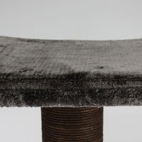 Ansamblu de joaca si catarat pentru pisici cu sisal, SHAW, MDF, gri, model Paris