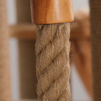 Ansamblu de joaca si catarat pentru pisici cu sisal, SHAW, MDF, bej, model Los Angeles