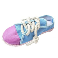 Jucarie Interactiva de ros pentru Caini SHAW, in Forma de Pantof