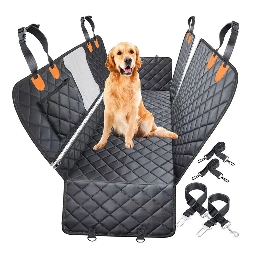 Husa Auto pentru Caini SHAW, Impermeabila, Prindere la Manerele Usilor