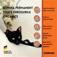 Solutie Profesionala Enzimatica pentru Eliminarea Petelor cu Neutralizare Mirosuri, Pet Standard, 750 ml