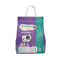 Set 2 x nisip Biodegradabil pentru Pisici si Litiera Automata BioSelect, Asternut Natural din Porumb, Fara Praf, Fara Miros