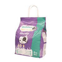 Set 2 x nisip Biodegradabil pentru Pisici si Litiera Automata BioSelect, Asternut Natural din Porumb, Fara Praf, Fara Miros