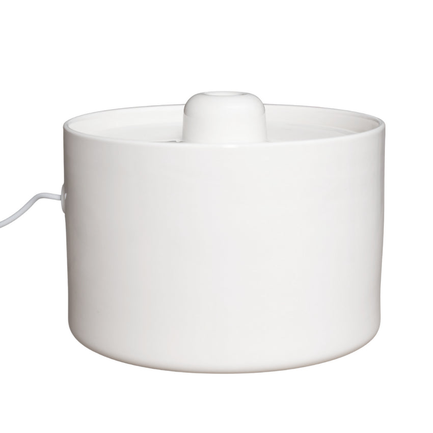 Fantana de apa SHAW® din ceramica, silentioasa, sistem filtrare, 2L