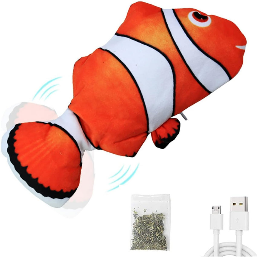 Jucarie Electrica Peste Miscator pentru Pisici, SHAW, cablu incarcare