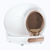 RESIGILAT - Litiera automata smart SHAW® V4 pentru pisici, auto-curatare, eliminare mirosuri prin ionizare, aplicatie mobila, 9L