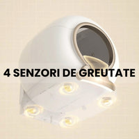 RESIGILAT - Litiera automata smart SHAW® V4 pentru pisici, auto-curatare, eliminare mirosuri prin ionizare, aplicatie mobila, 9L