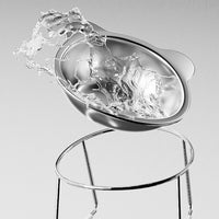 Bol din Inox cu suport ergonomic SHAW pentru Pisici si Caini