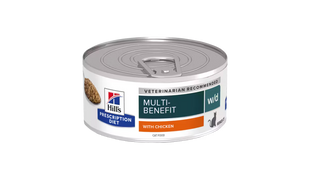 Hrana Umeda Dietetica pentru Pisici Hill’s Prescription Diet w/d Minced cu Pui 156g, Control Greutate si Digestie