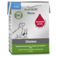 Hrana umeda caini junior Platinum Dog cu Pui 185g