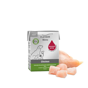 Hrana umeda caini Platinum Dog cu Pui 185g
