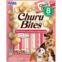 Gustari pentru caini Inaba Churu Bites Dog Chicken with Tuna 8x12g – cu pui si ton, fara cereale