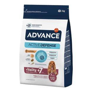 Hrana uscata pentru caini maturi si seniori de talie medie - ADVANCE Dog Medium Senior Vitality 12 kg