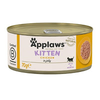 Hrana umeda pentru pisoi, cu pui - APPLAWS Cat Junior Pui 70g