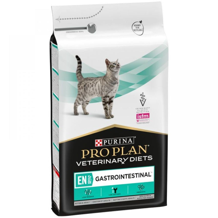 Hrana Uscata Dietetica pentru Pisici Purina Pro Plan Veterinary Diets EN cu Pui 1.5kg, Suport Digestiv si Absorbtie Optima