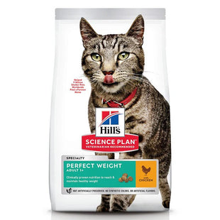 Hrana uscata pentru pisici HILL'S SCIENCE PLAN Perfect Weight cu pui 2,5 Kg