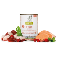 Hrana umeda pentru caini adulti cu gasca Isegrim Dog Adult 400g