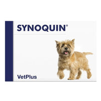 VetPlus Synoquin EFA Supliment Articular Caini Rase Medii, Glucozamina & Condroitina, 30 tab