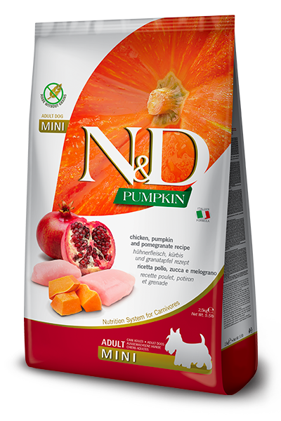 Hrana uscata caini Farmina N&D Pumpkin cu pui Starter pentru toate taliile 2.5kg