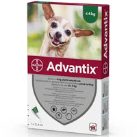 Antiparazitar spot-on pentru caini sub 4 kg Advantix 40, 1 pipeta, Elanco