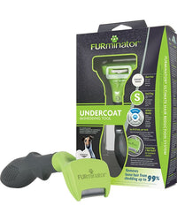 Furminator perie DeShedder pentru Caini de Talie Mica cu par scurt Undercoat, marimea S