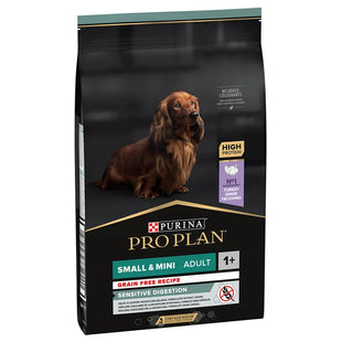 Hrana Uscata pentru Caini Talie Mica Purina Pro Plan Sensitive Digestion cu Miel 7kg, Digestie Usoara si Imunitate Puternica