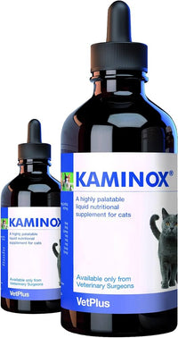 Supliment cu potasiu pentru functia renala la pisici Kaminox, 60ml, VetPlus