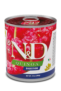 Hrana umeda pentru caini cu digestie sensibila - Farmina N&D Quinoa Caine Adult Digestie Miel 285g