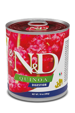 Hrana umeda pentru caini cu digestie sensibila - Farmina N&D Quinoa Caine Adult Digestie Miel 285g