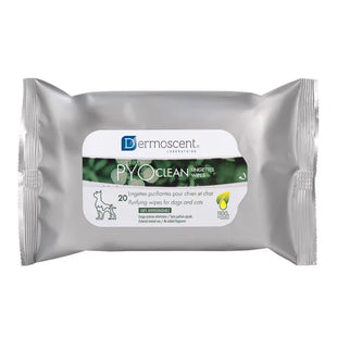 Servetele dermatologice pentru caini si pisici Dermoscent PYO Wipes 20 buc